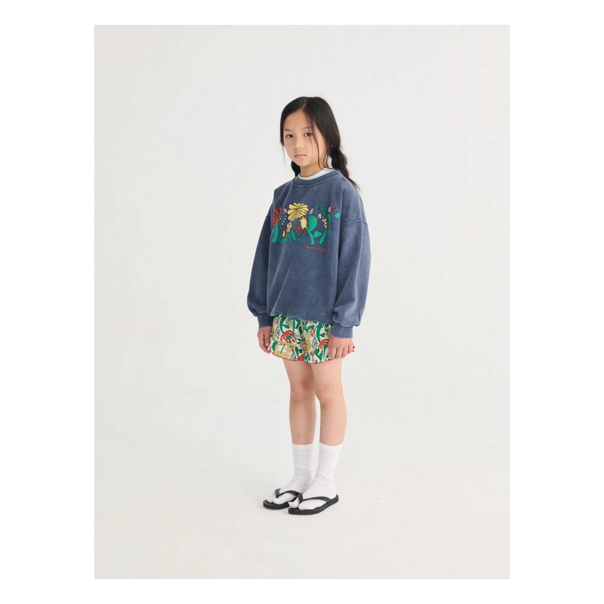 Bobo Choses - Herbalist organic cotton sweatshirt | Navy