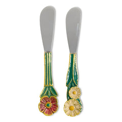 Doing Goods - Posy Butter Knife Set | Green
