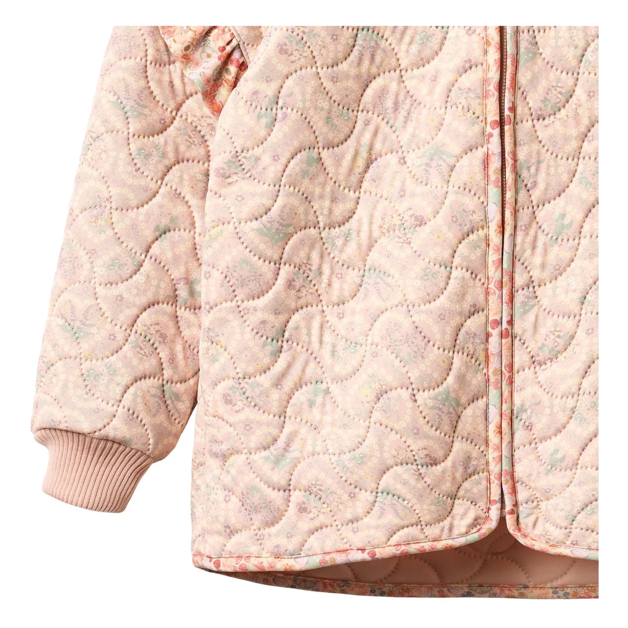 Wheat - Stjerna Recycled Fiber Thermo Coat | Light Pink