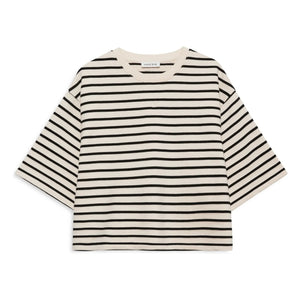 Anine Bing - Myers Striped Top | Black