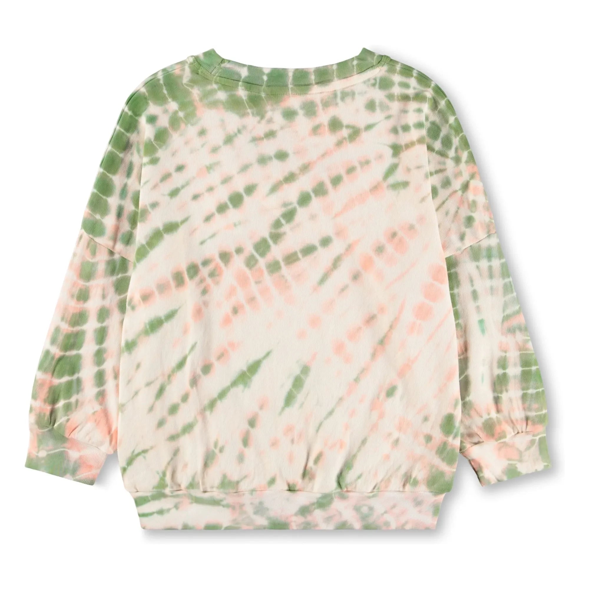 Molo - Marika Tie and Dye Organic Cotton Sweatshirt | Light Pink