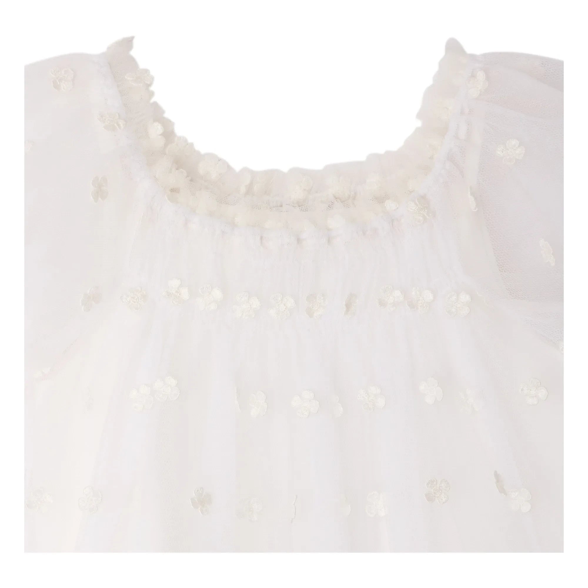 Bonpoint - Lisabeth Tulle Dress | White