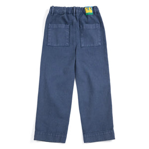 Bobo Choses - Organic Cotton Patch Trousers | Blue