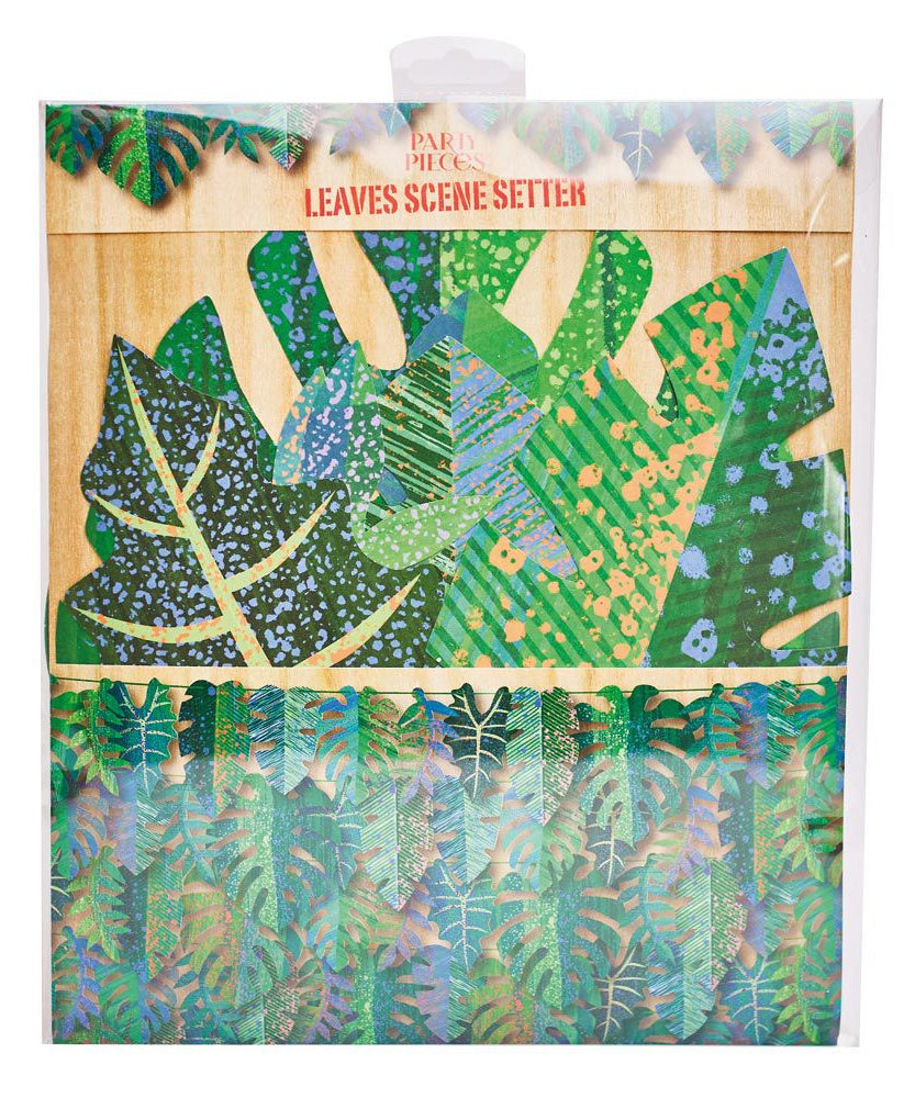 Party Pieces - Kaşif Dino Yaprak Desenli Asma Süsler-Dinossi