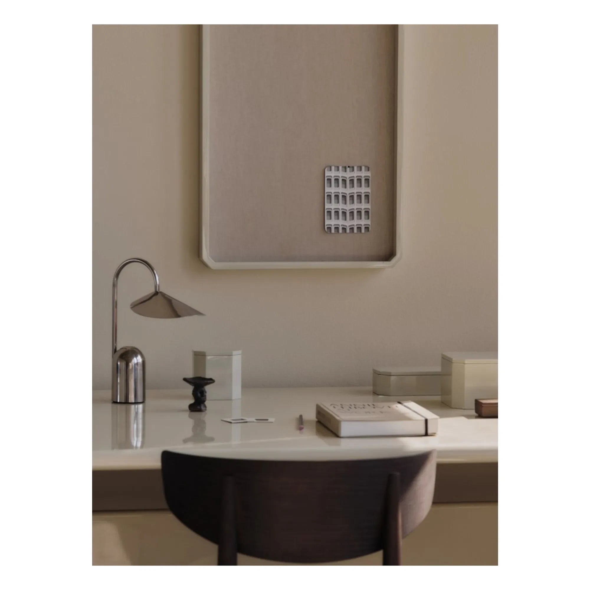 Ferm Living - FSC Nova bambu kutu | Krem