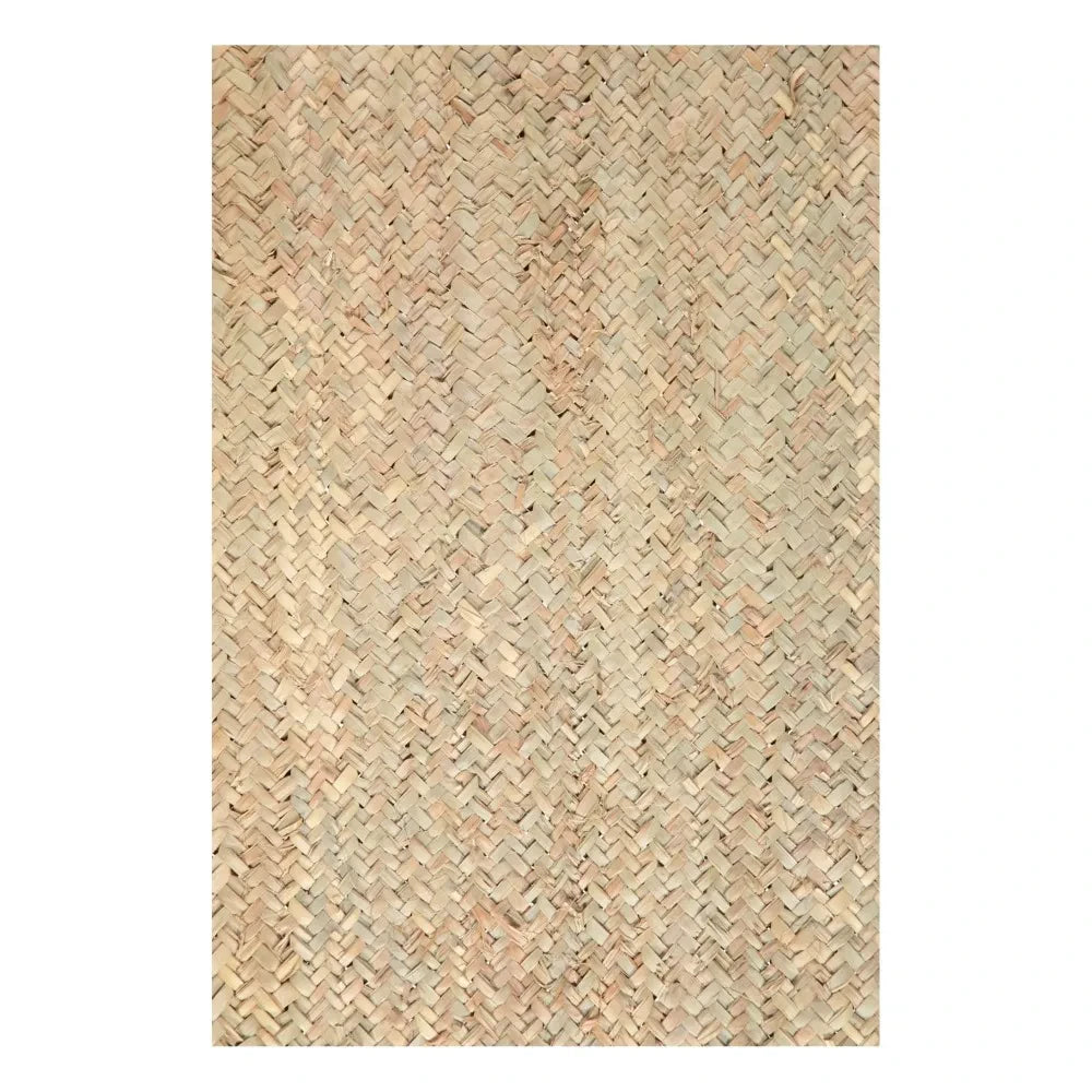 Cosydar - Rectangular Palm Leaf Rug - 120 x 80 cm