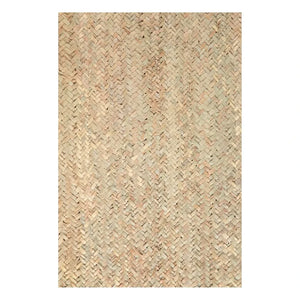 Cosydar - Rectangular Palm Leaf Rug - 120 x 80 cm