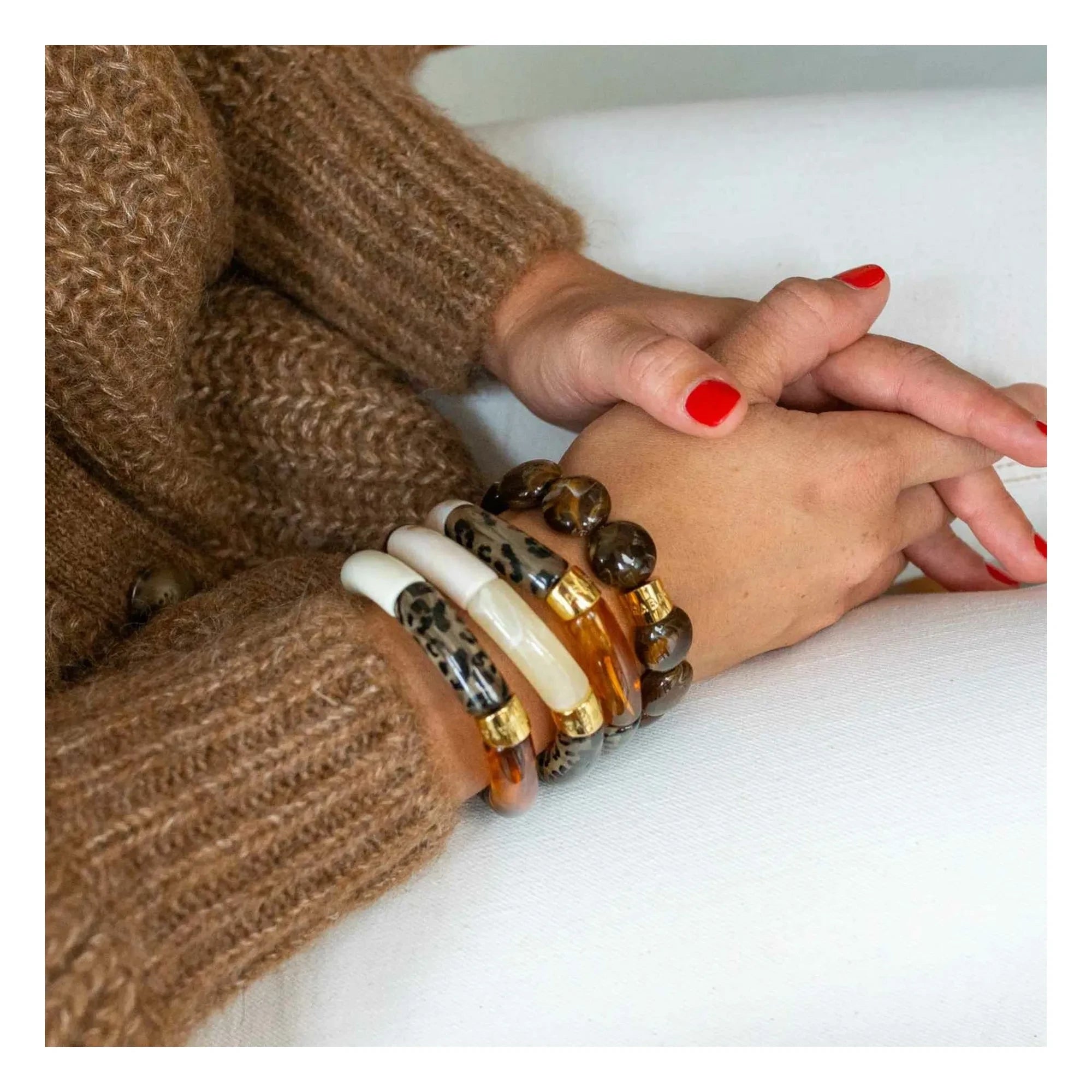 Parabaya - Bombom Feli Hazelnut Bracelet | Hazel