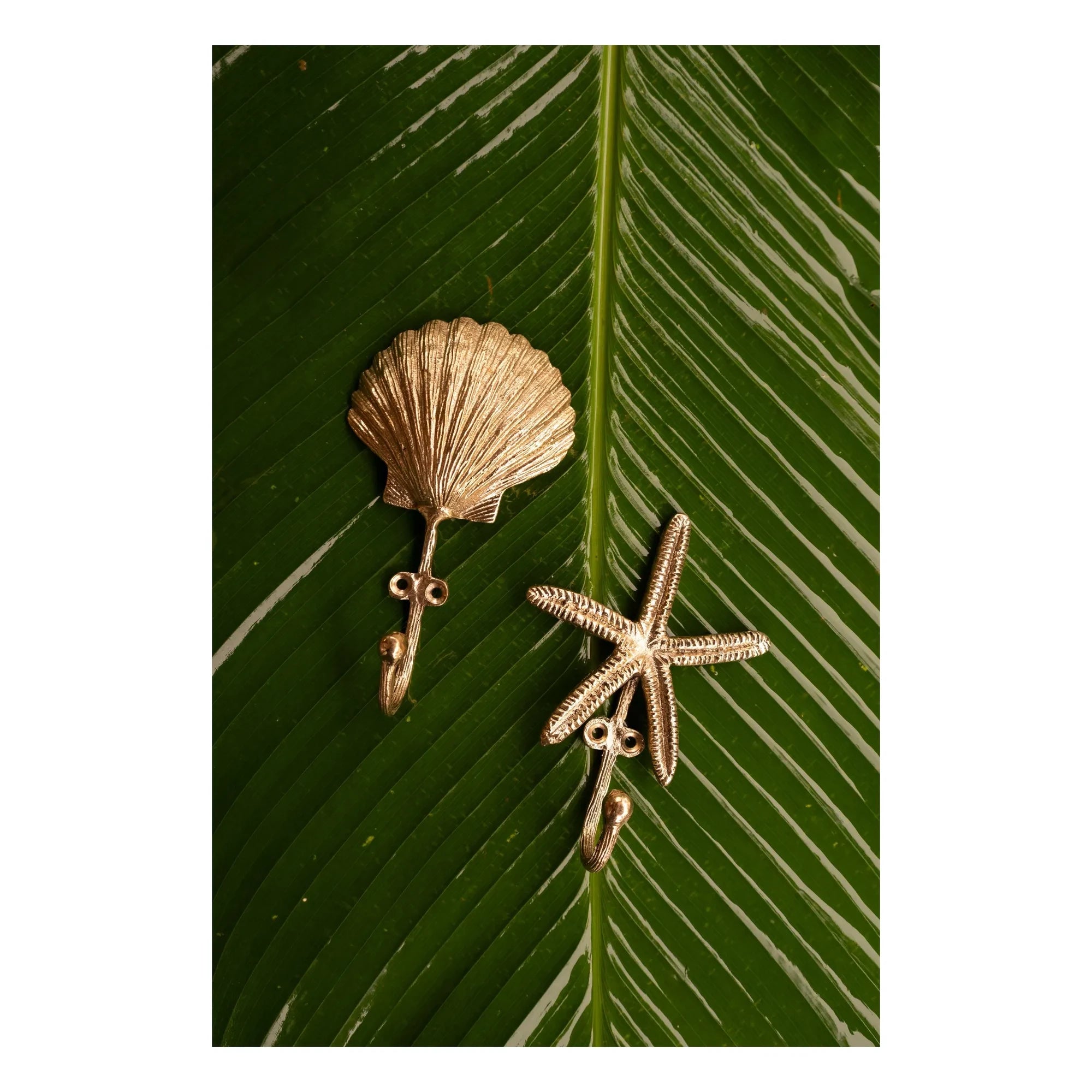 Doing Goods - Scarlett Rice Husk Wall Hook | Brass