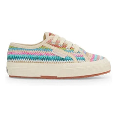 Superga - Bağcıklı Spor Ayakkabı 2750 Raphia | Pastel