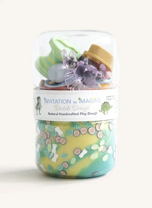 Invitation to Imagine - Big Surprise Play Dough Jar - Dino