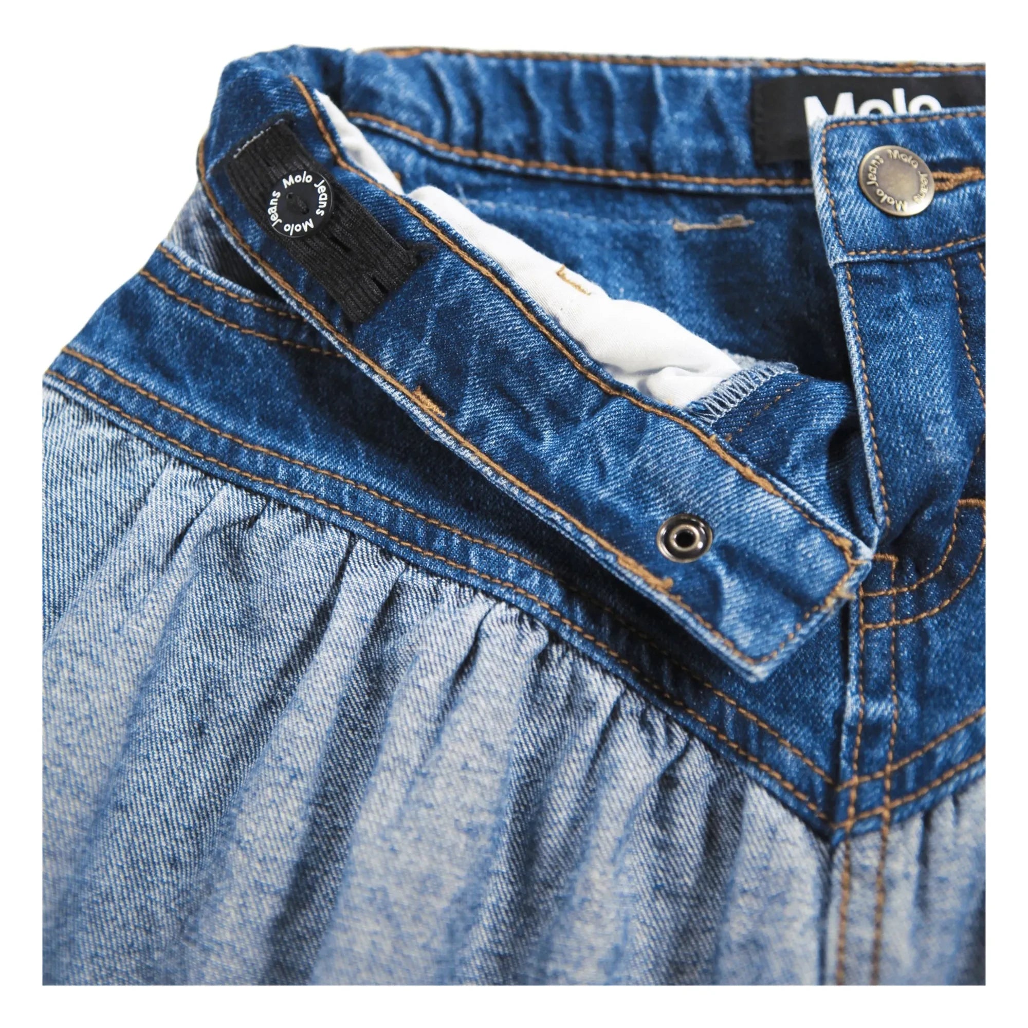 Molo - Becca Organic Cotton Skirt | Denim