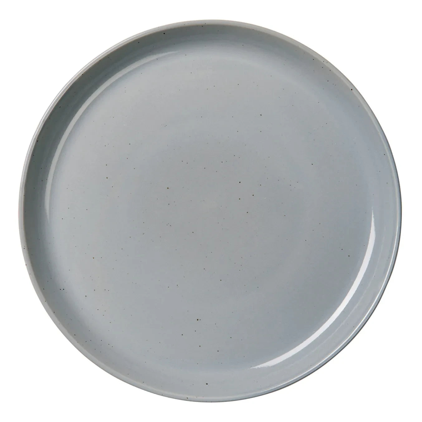 Broste Copenhagen - Eli Plate | Gray Blue