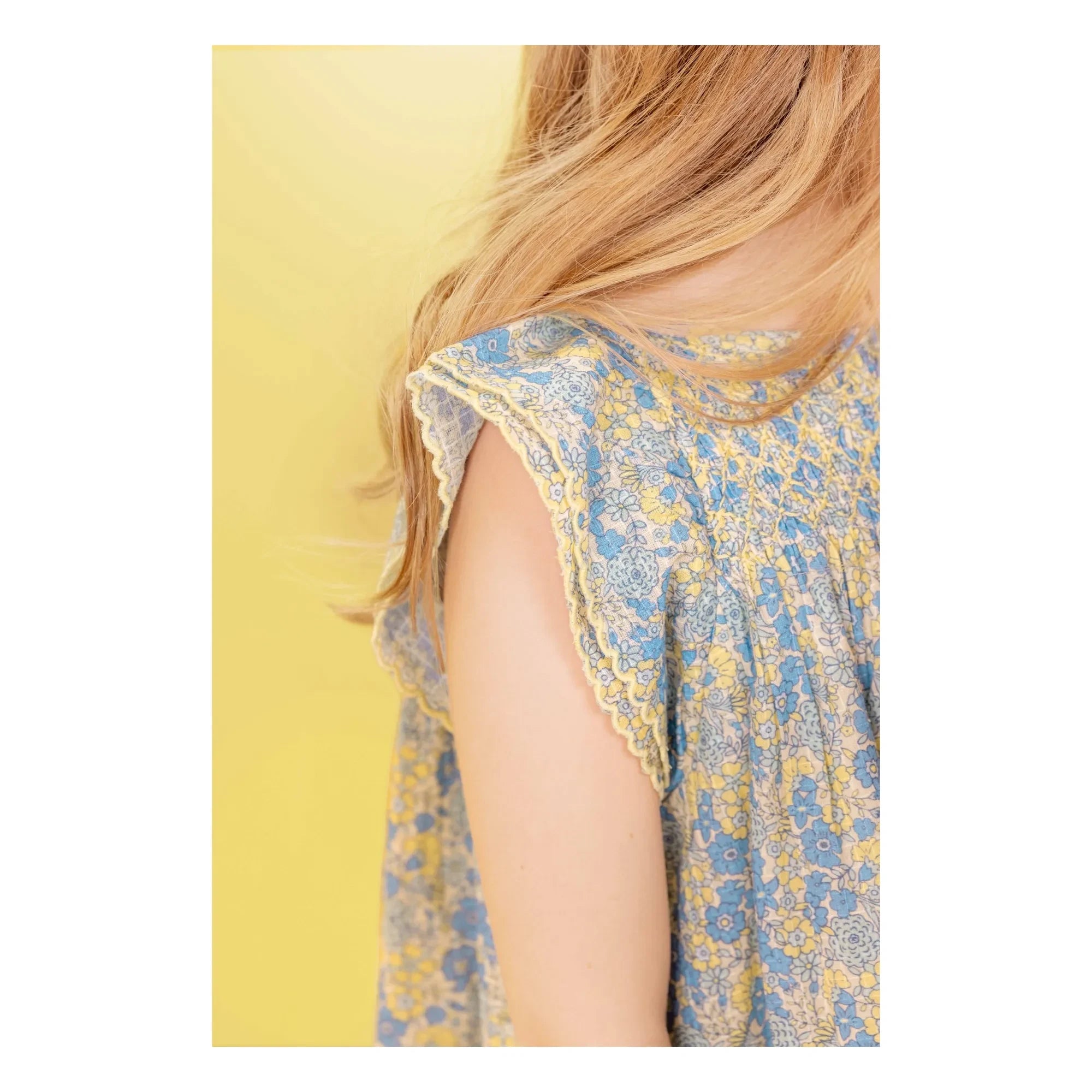Bonton - Nena Fleurie Dress | Blue