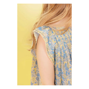 Bonton - Nena Fleurie Dress | Blue