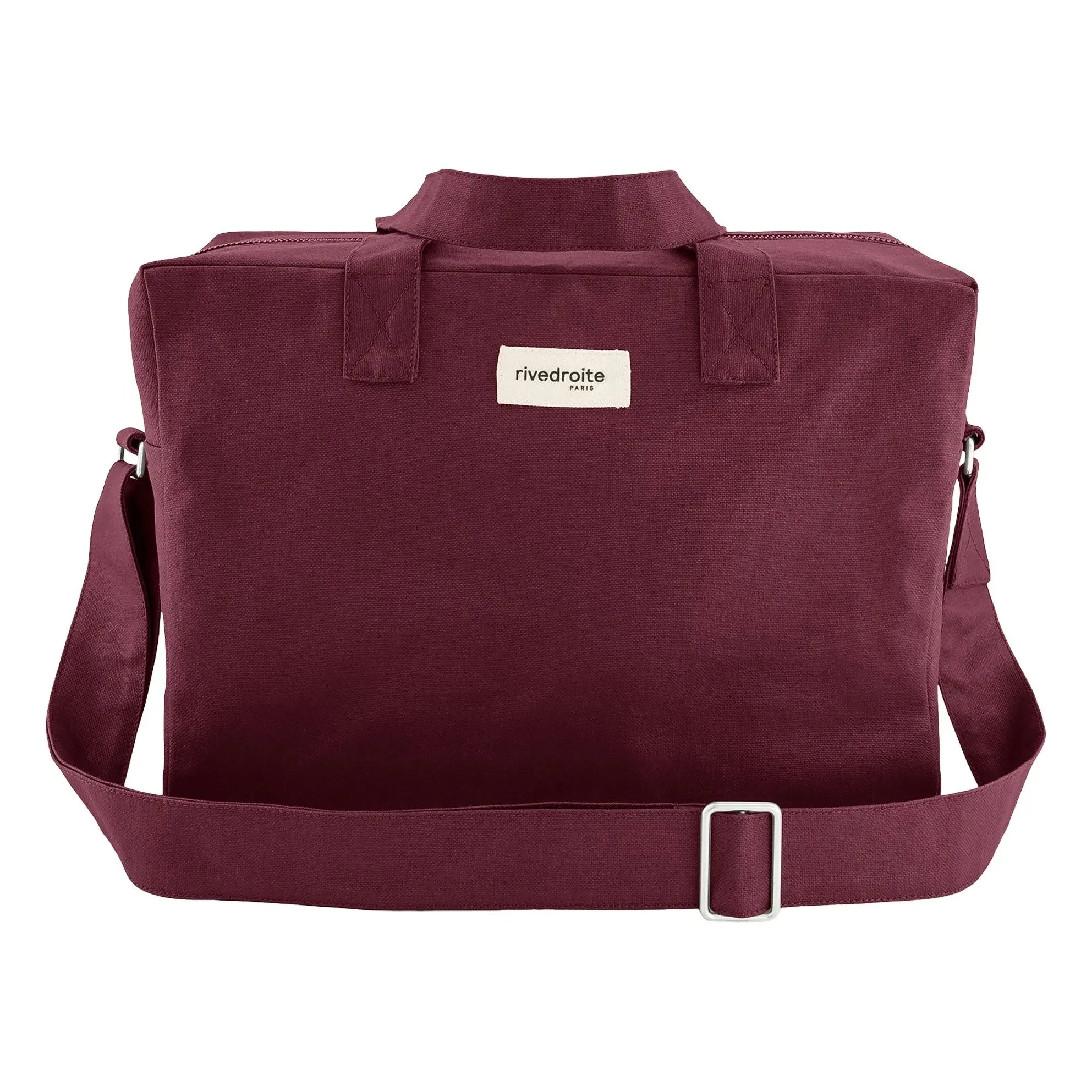 rivedroite - City Sauval Waxed Çanta | Bordo