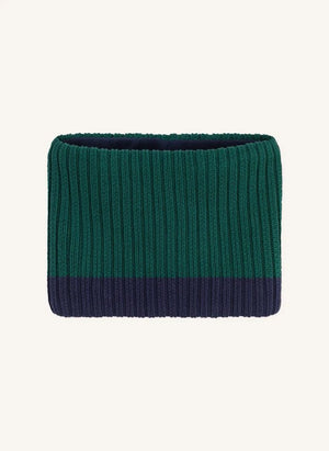 Petit Bateau - Two-Tone Organic Cotton Choker | Green