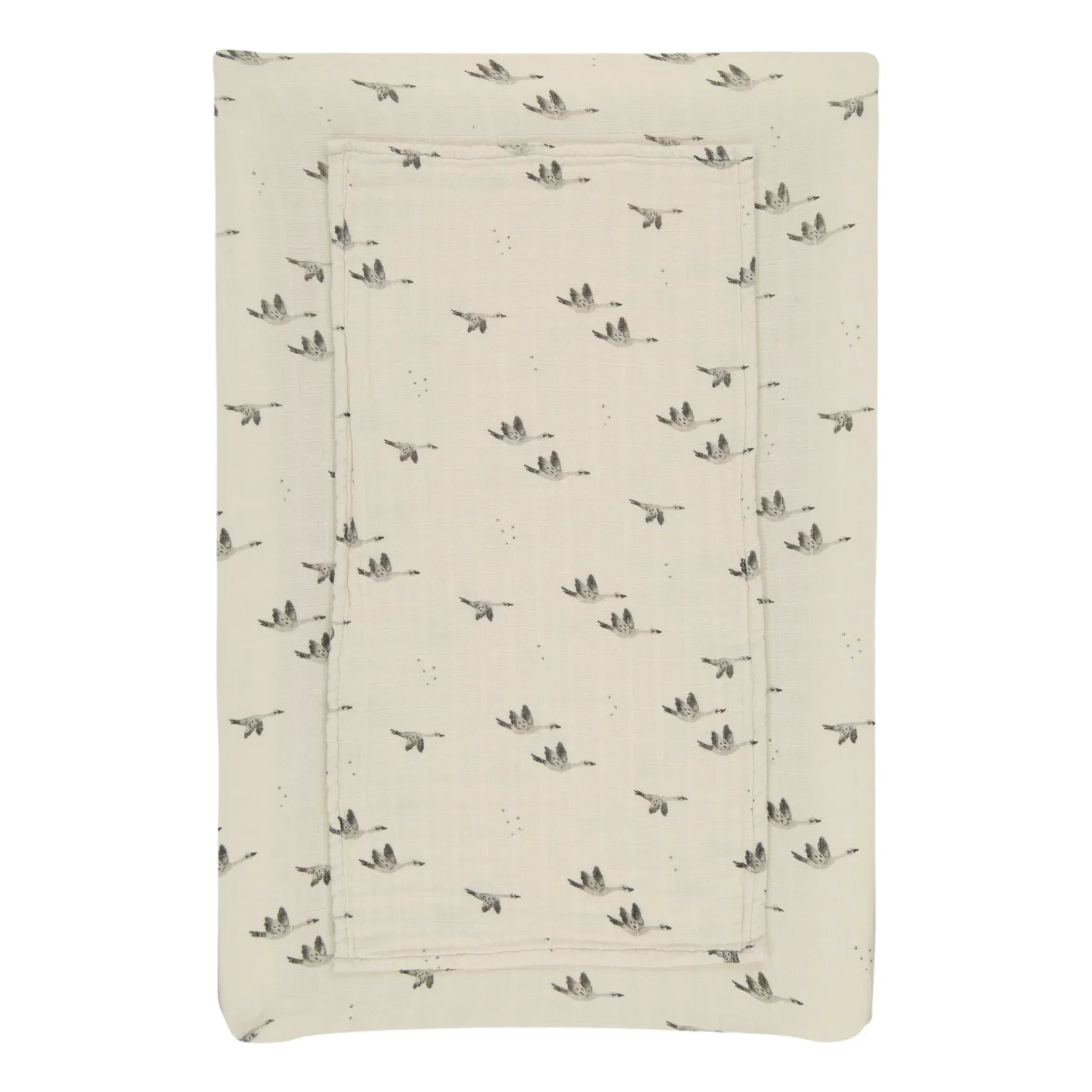 Rose in April - Fanny Goose Changing Mat Cover | Sand