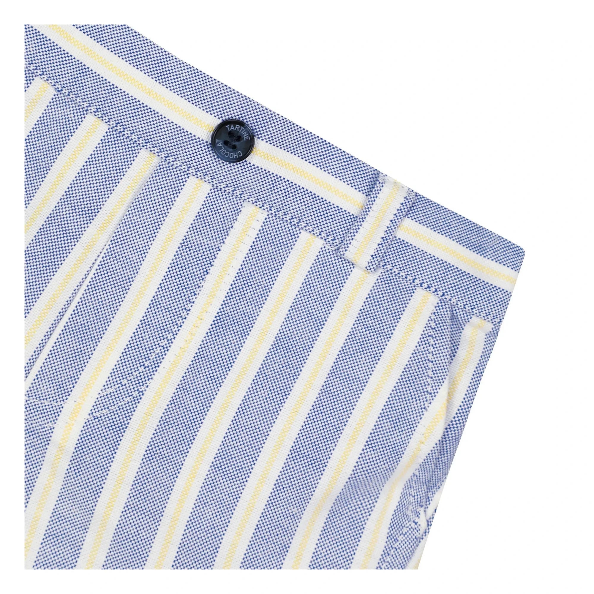 Tartine et Chocolat - Striped Baby Shorts | Indigo Blue