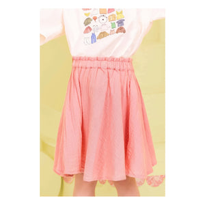 Bonton - Powder Pink Petale Skirt
