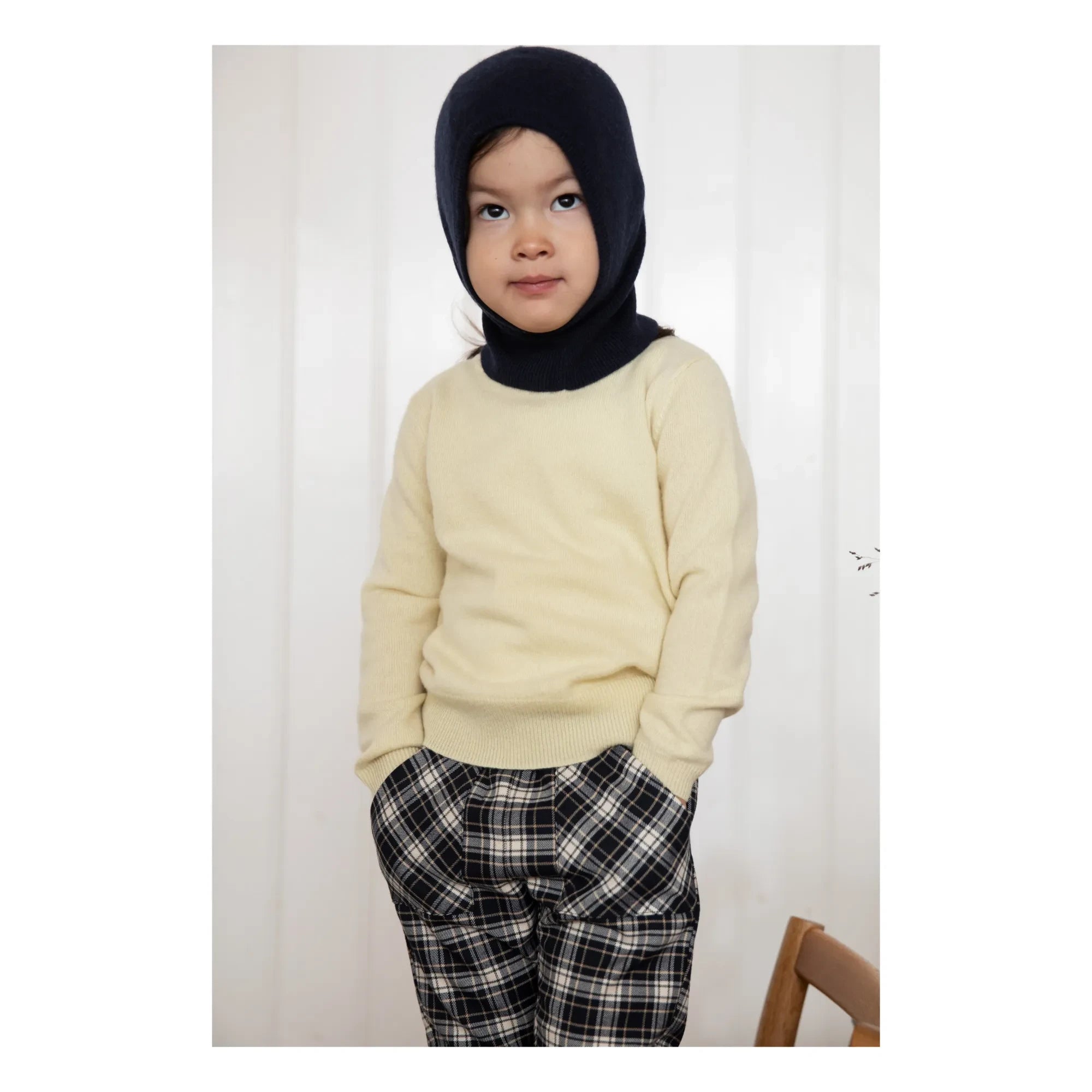 Holmm - Netty Kaşmir balaklava | Lacivert