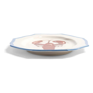 &Klevering - Porcelain Plate Siren Lobster | Red