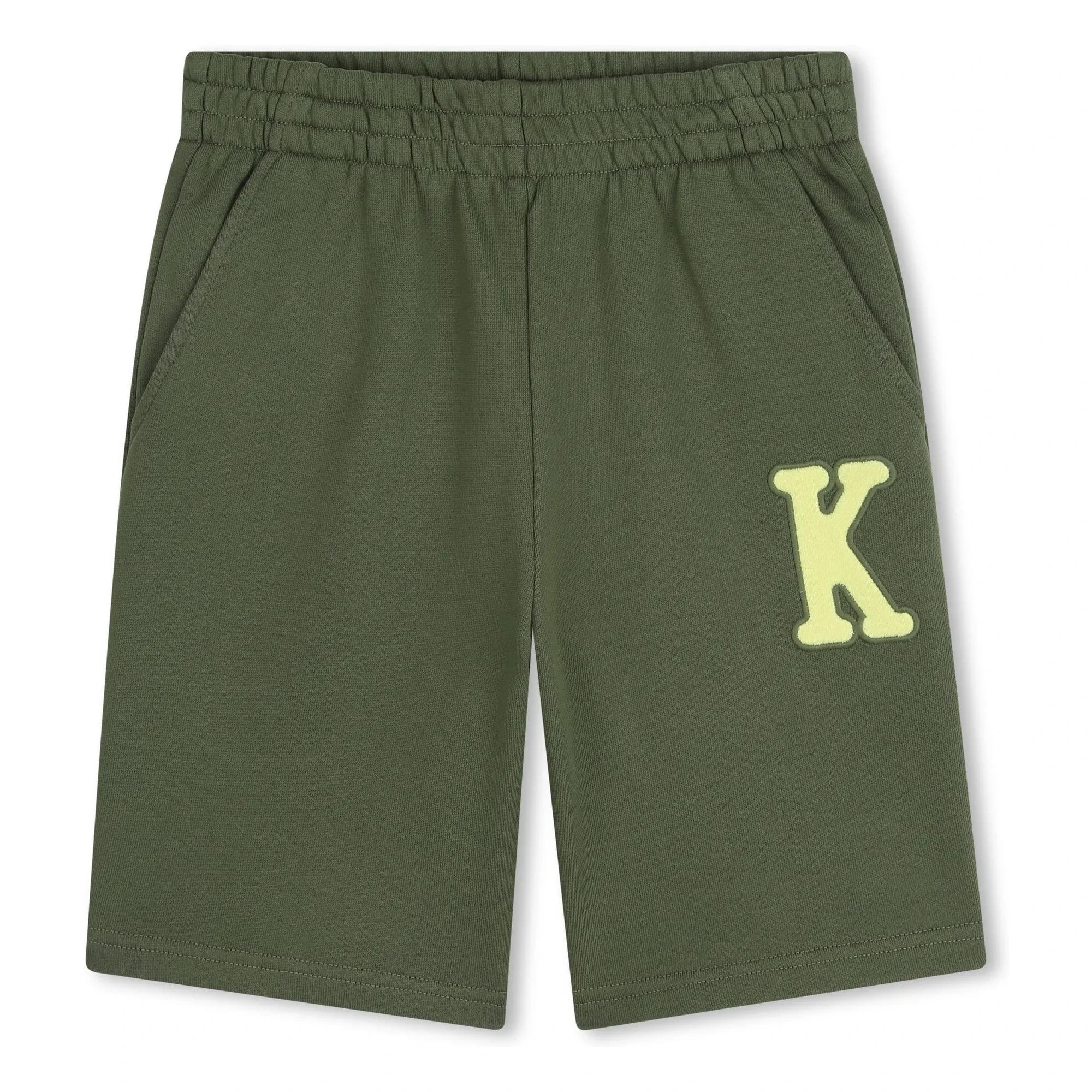 Kenzo - Eden Jungle K Polar Bermuda Shorts | Khaki
