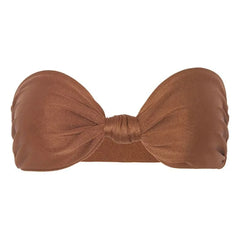 Vanessa Sposi - Le Bandeau Nœud Mayo Üstü | Chocolate