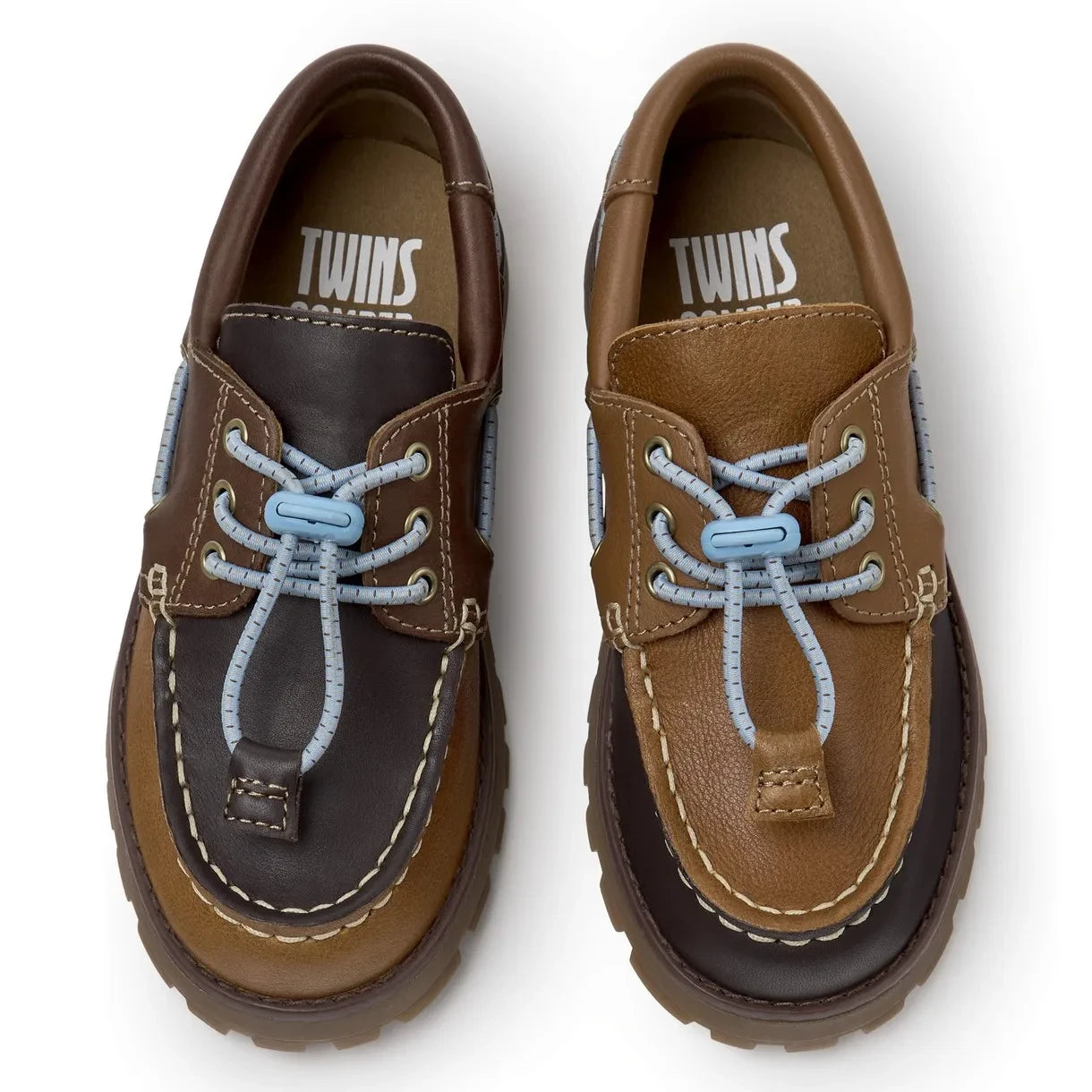 Camper - Compas Boat Shoes | Light Brown