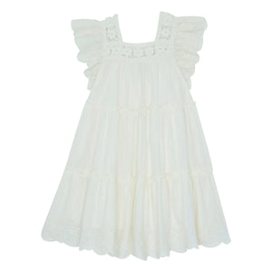 Bonton - Nereide Crochet Dress | Ecru