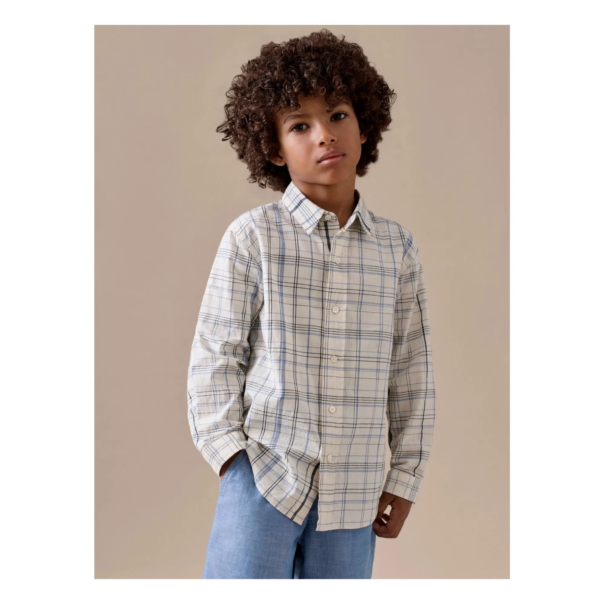 Bonpoint - Daho Shirt | Ecru