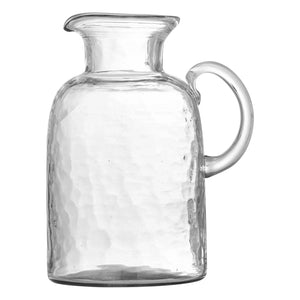 Bloomingville - Asha Recycled Glass Pitcher | Transparent