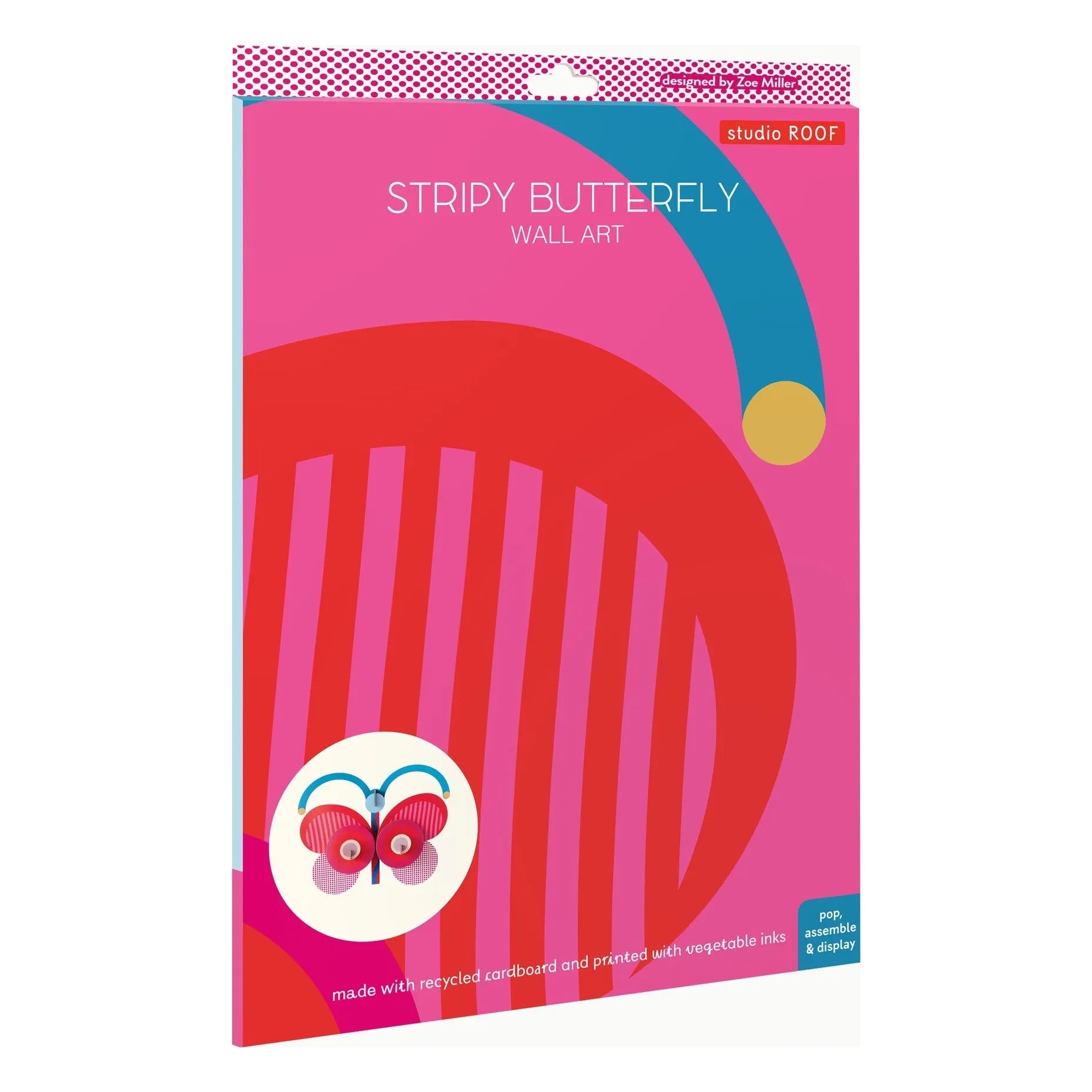 Studio Roof - Butterfly Wall Decor - Studio Roof x Zoe Miller | Pink