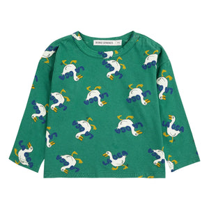 Bobo Choses - Organic Cotton Duck T-Shirt | Green