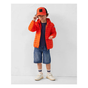 Jott - Hugo Hooded Puffer Jacket | Coral