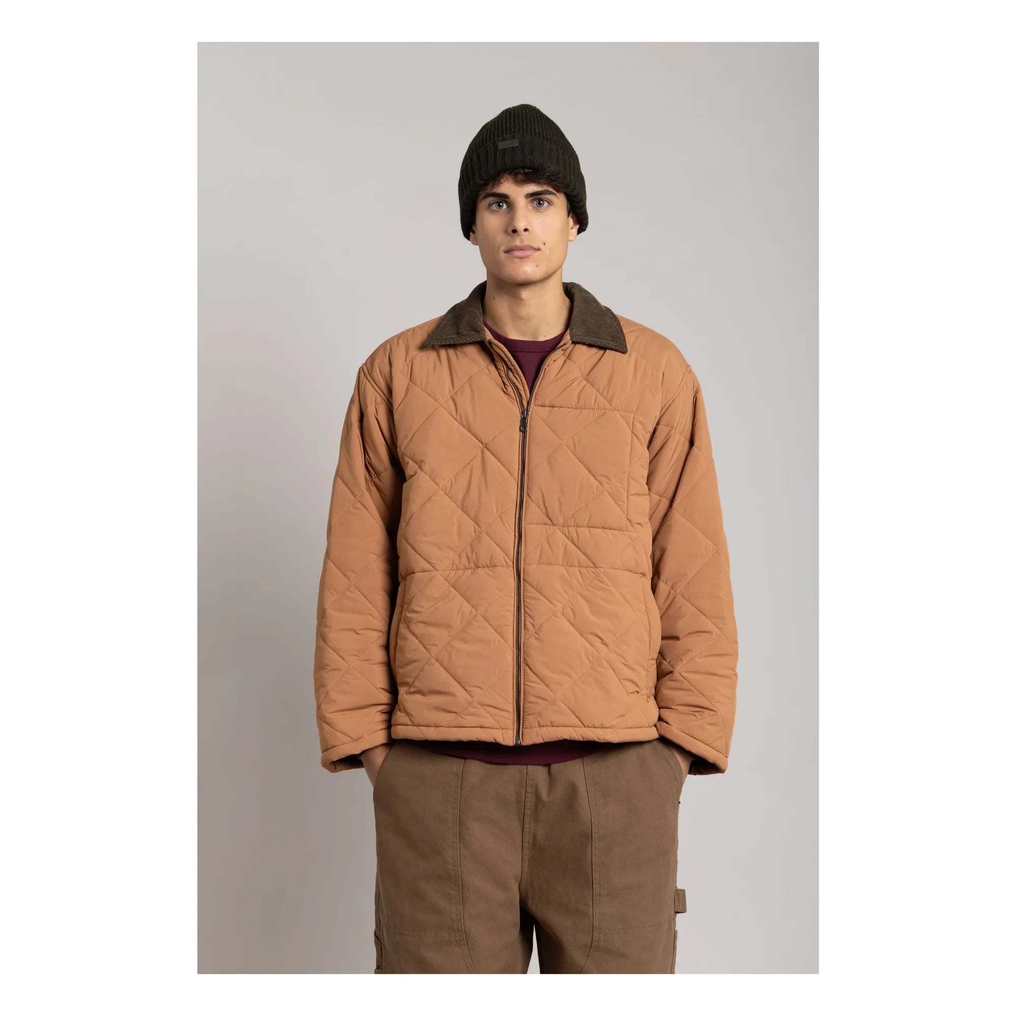 Smallable Man - Lonzo Quilted Jacket | Camel