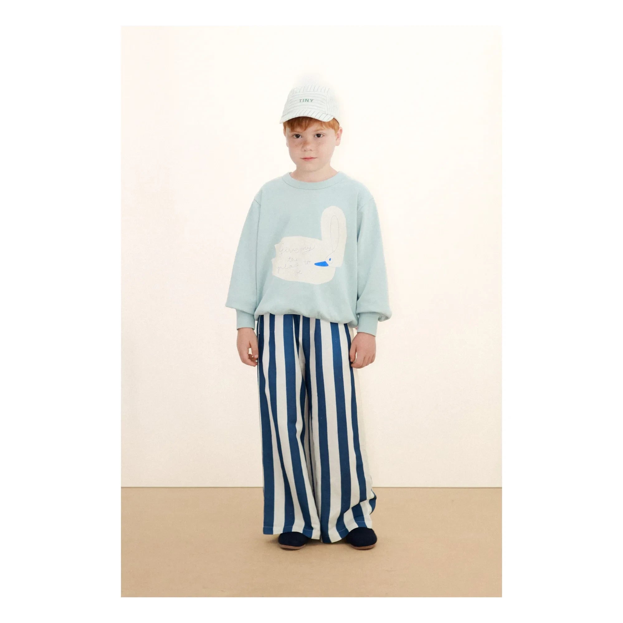 Tinycottons - Blue Striped Trousers | Blue