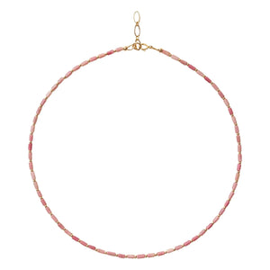 Camille Colette Studio - Baia Rhodonit kolye | Pembe