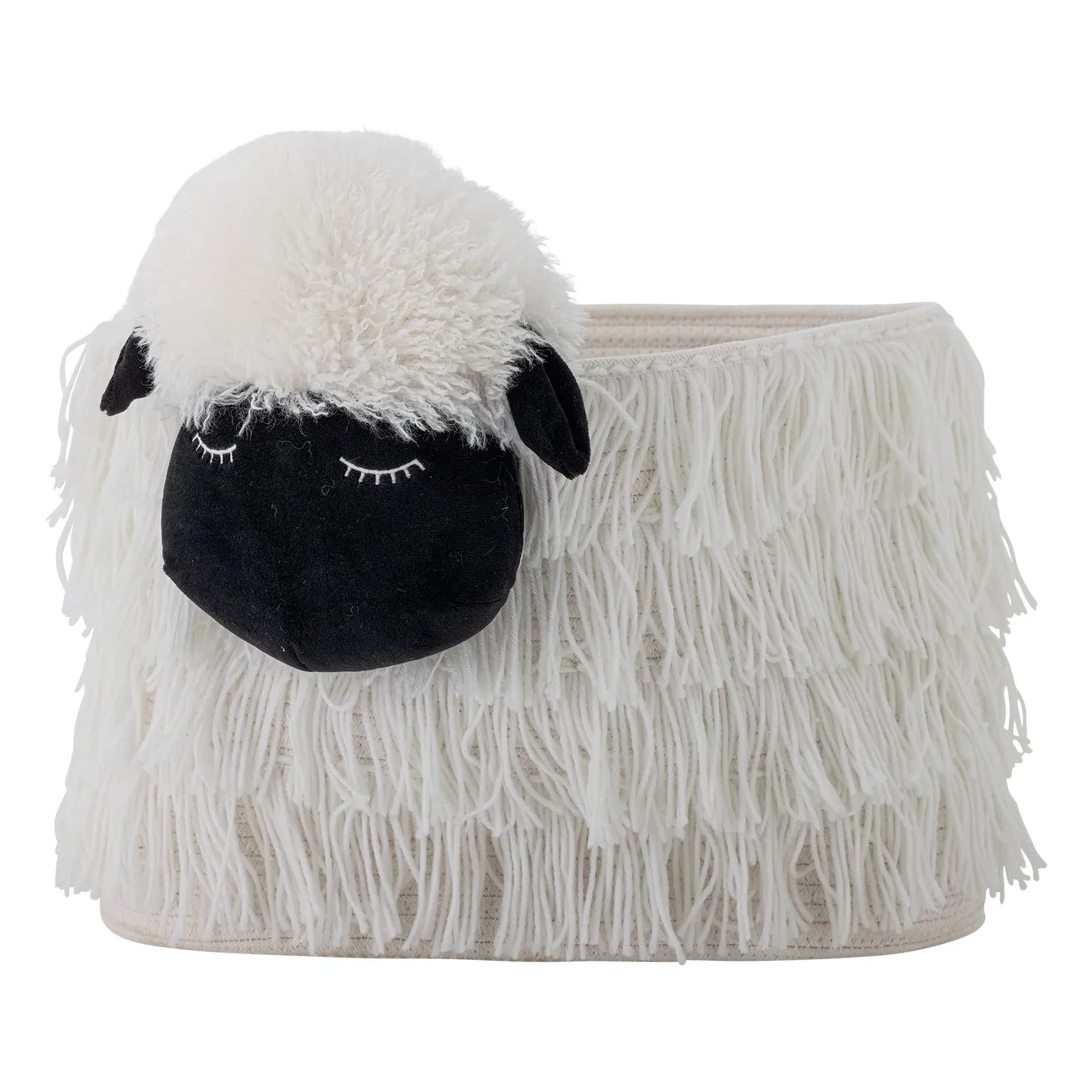 Bloomingville Mini - Dolly Storage Basket | White