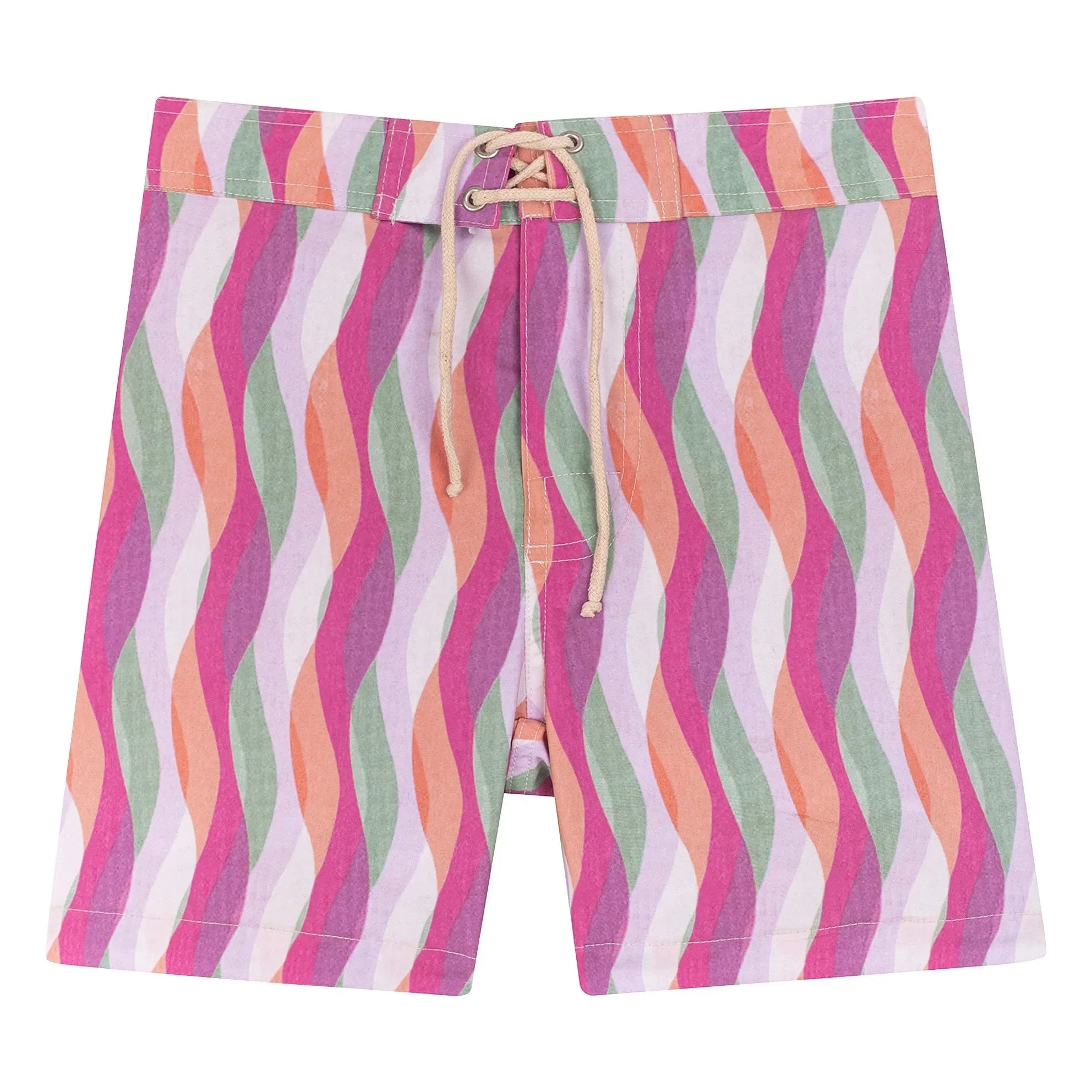 My First Cantê - Luca Abstract Swimsuit Shorts | Pink
