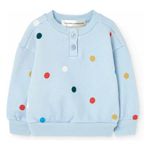 The Animals Observatory - Puma Polka Dot Sweatshirt | Light Blue