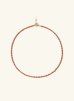 Camille Colette Studio - Baia Reddish Brown Necklace | Multicolor