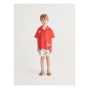 Bobo Choses - Organic Cotton Tomato Shorts | Light Blue