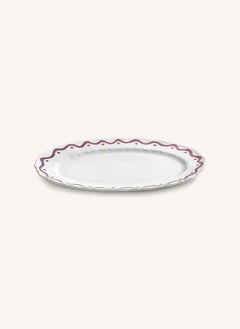 Serax - Charly Abstract Pattern Serving Plate | Purple