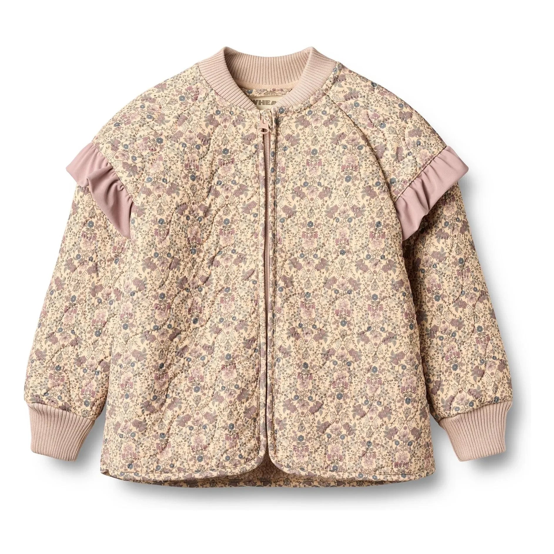 Wheat - Ellas Recycled Fiber Thermal Jacket | Pink
