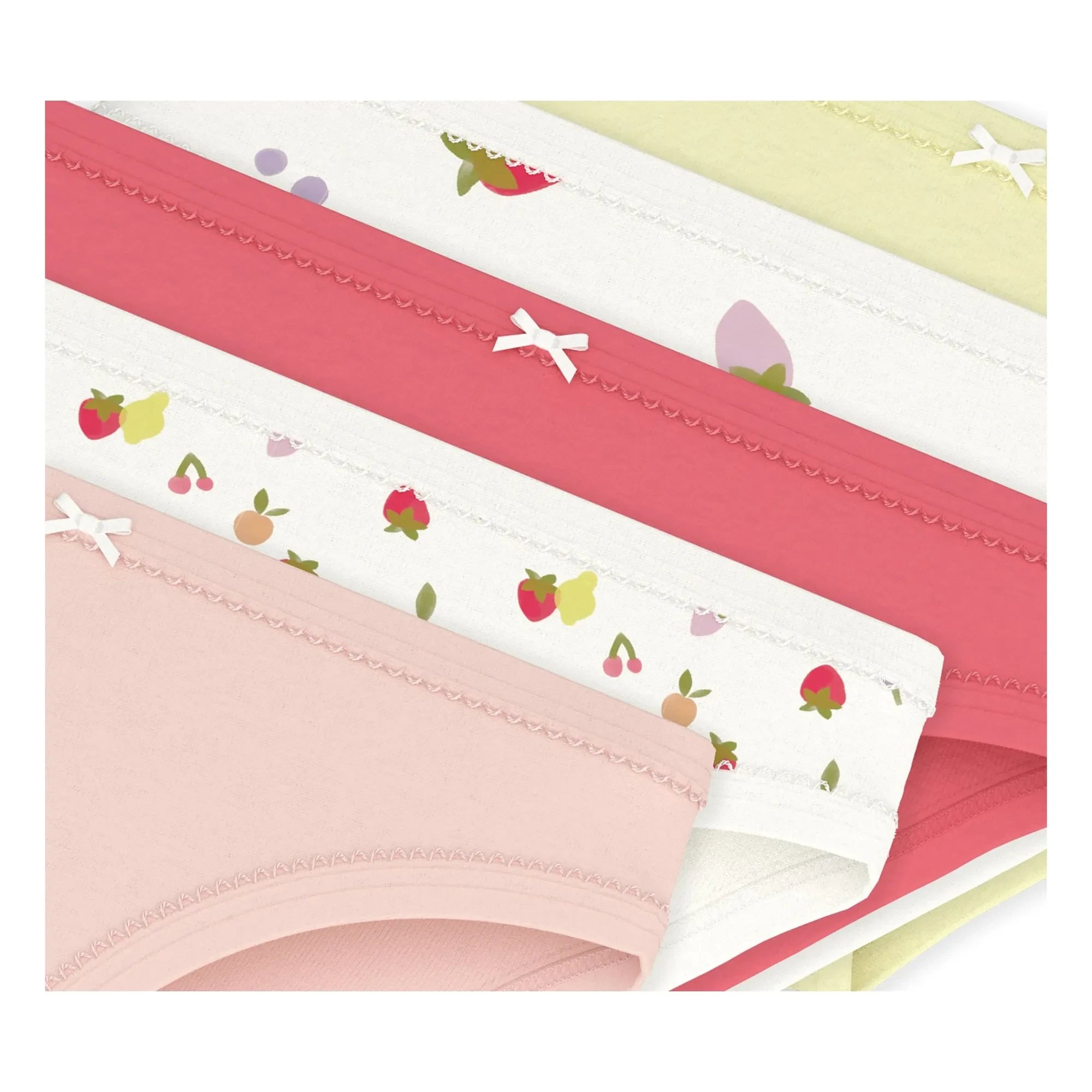 Petit Bateau - Batch 5 Meyveli Külotlar | Pembe