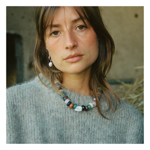 Camille Colette Studio - Amé kolye | Mavi