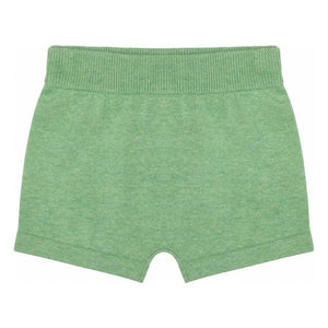 FUB - Chiné Organic Cotton Knit Shorts | Green