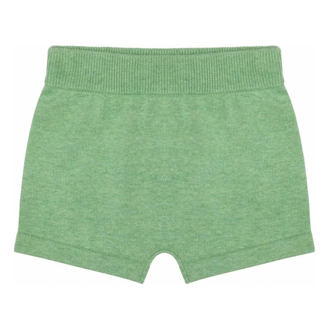 FUB - Chiné Organic Cotton Knit Shorts | Green