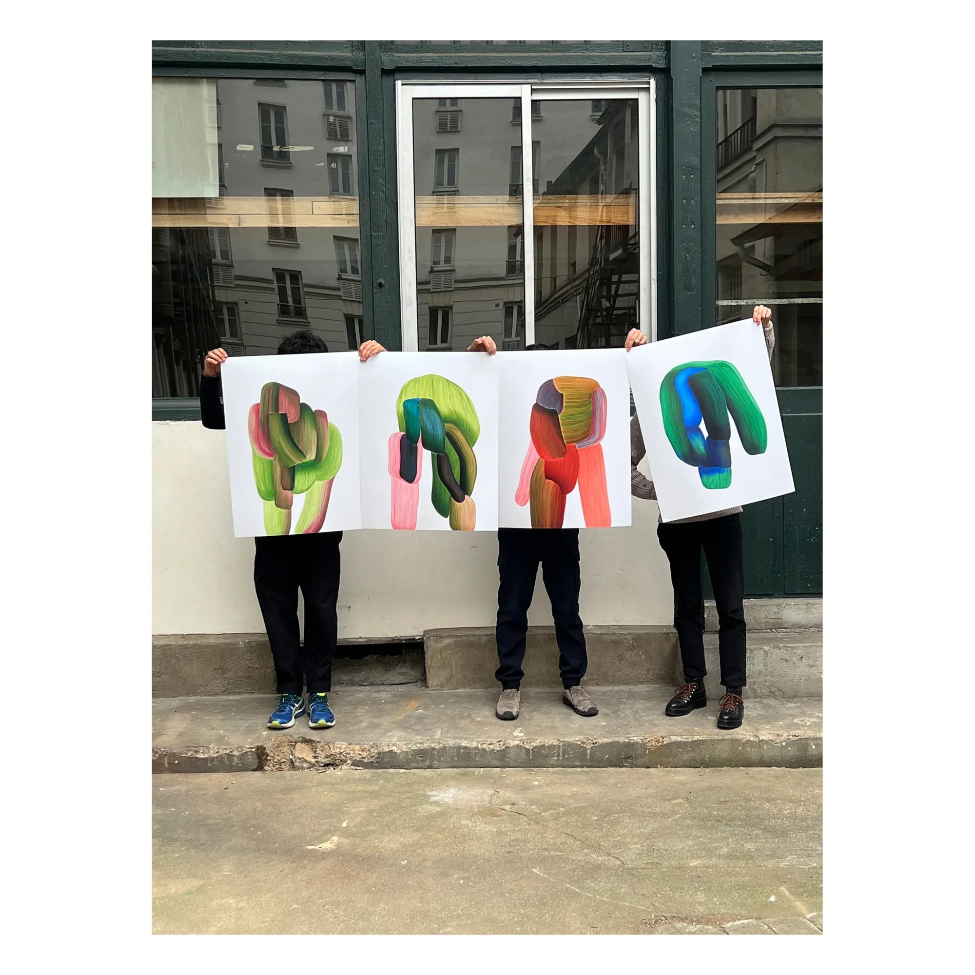 The Wrong Shop - Drawing 19 Ronan Bouroullec | Emerald green